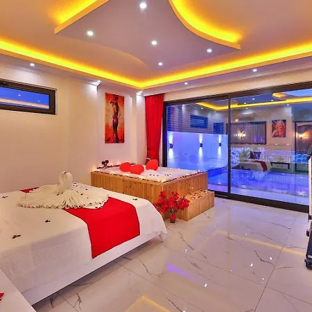 Yesilkoey 2 Bedroom Secluded With Private Pool Hot Tub Kalkan