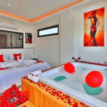 Villa Yesilkoey 2 Bedroom Secluded With Private Pool Hot Tub Kalkan