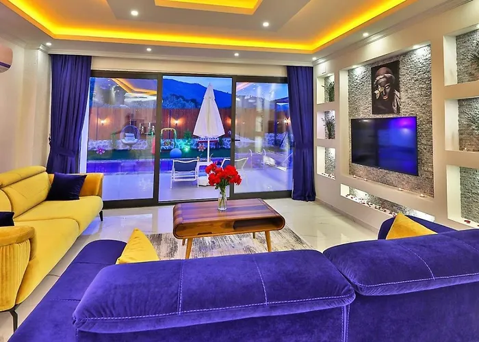 Villa Yesilkoey 2 Bedroom Secluded With Private Pool Hot Tub Kalkan